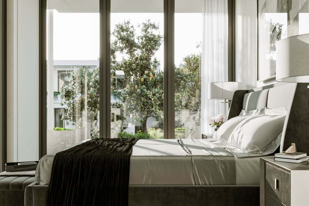 Bedroom, garden view