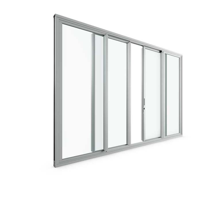 Multi-panel slider
